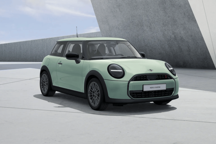 Mini 3 Door Color Ocean Wave Green Mini 3 Door Color Ocean Wave Green